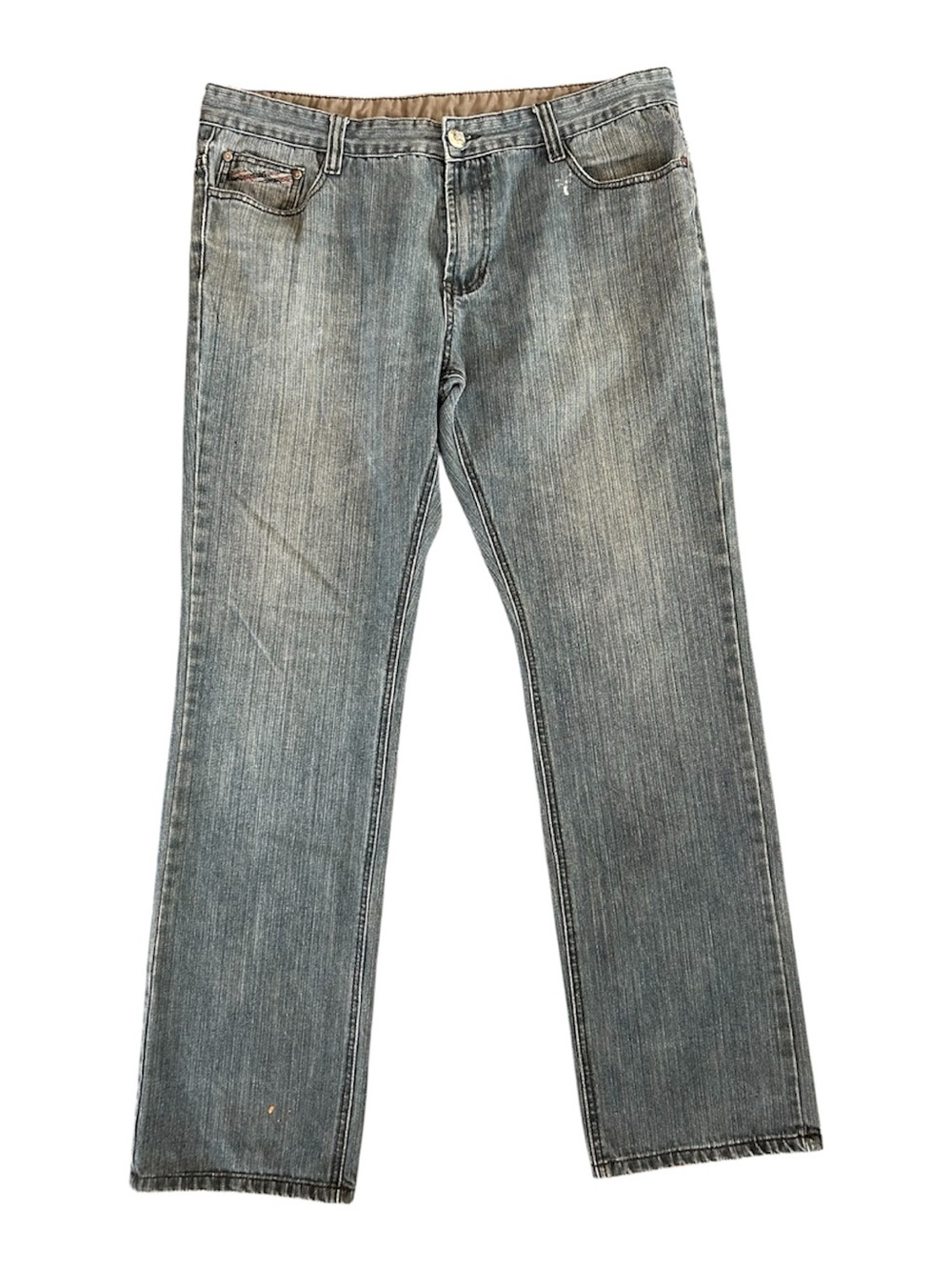 Burberry | Men’s Medium Blue Classic Straight-Leg Black Label Jeans Size 
38x32